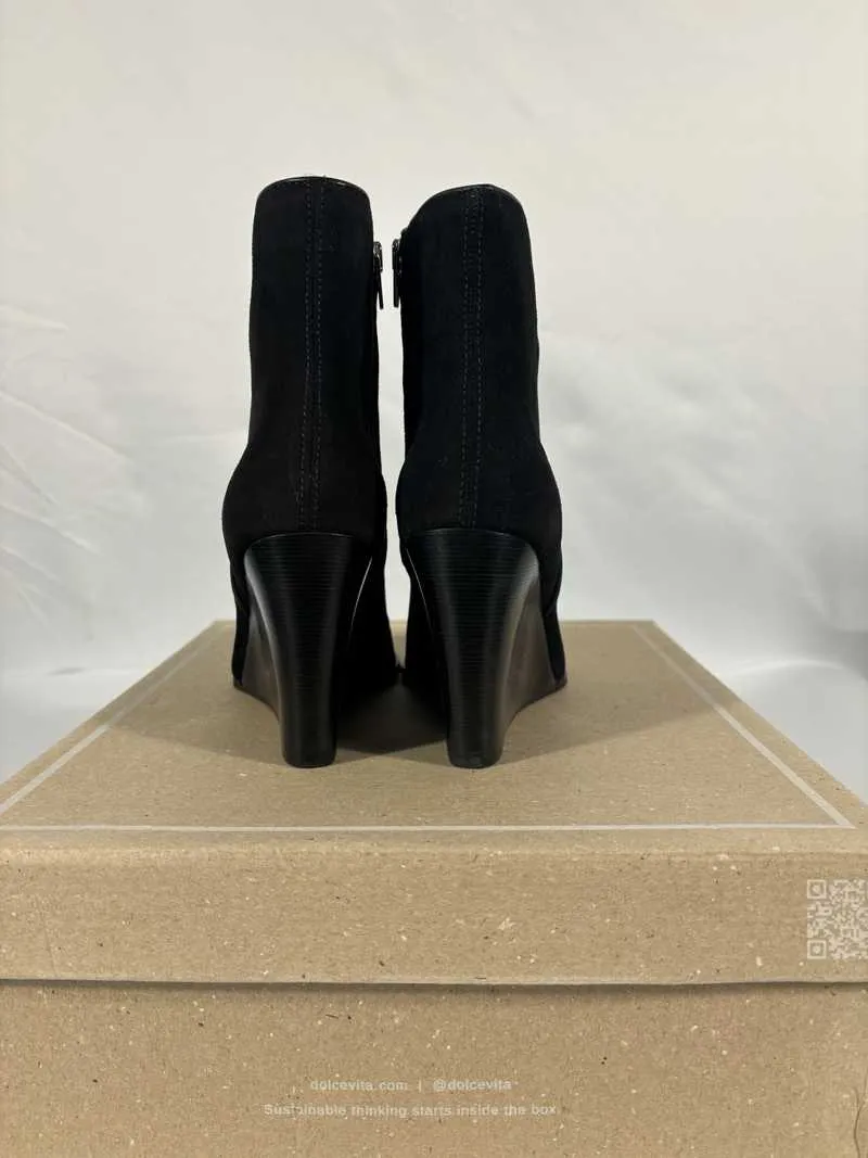 SUSANN BOOTIES ONYX SUEDE - re:vita